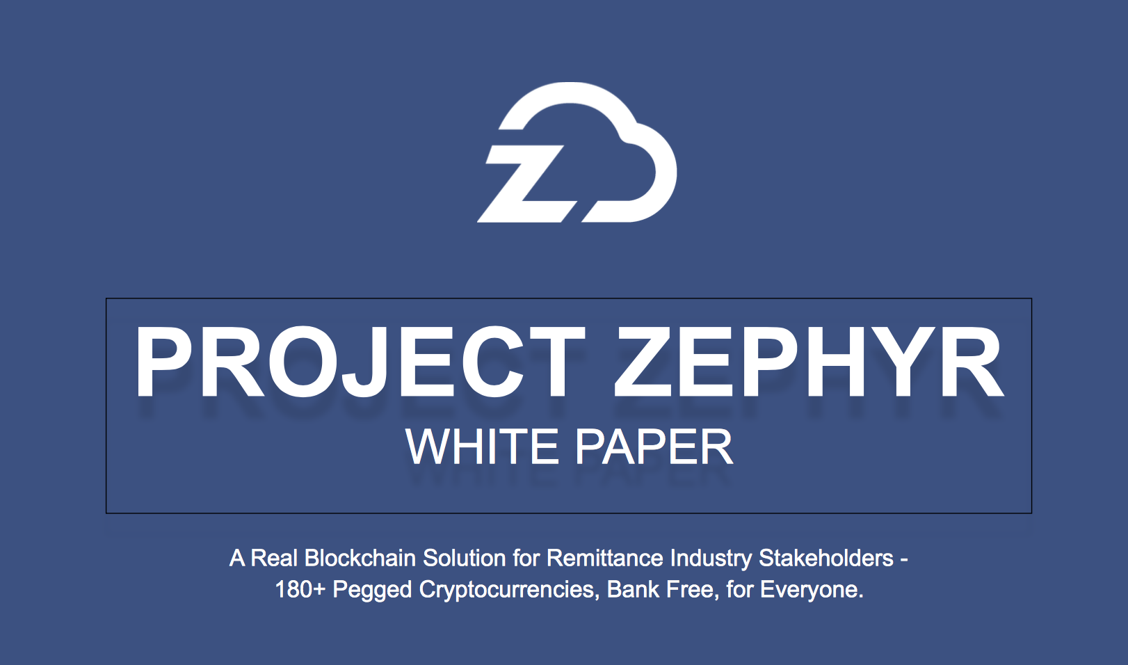 Zephyr project live on BnkToTheFuture for qualifying investors