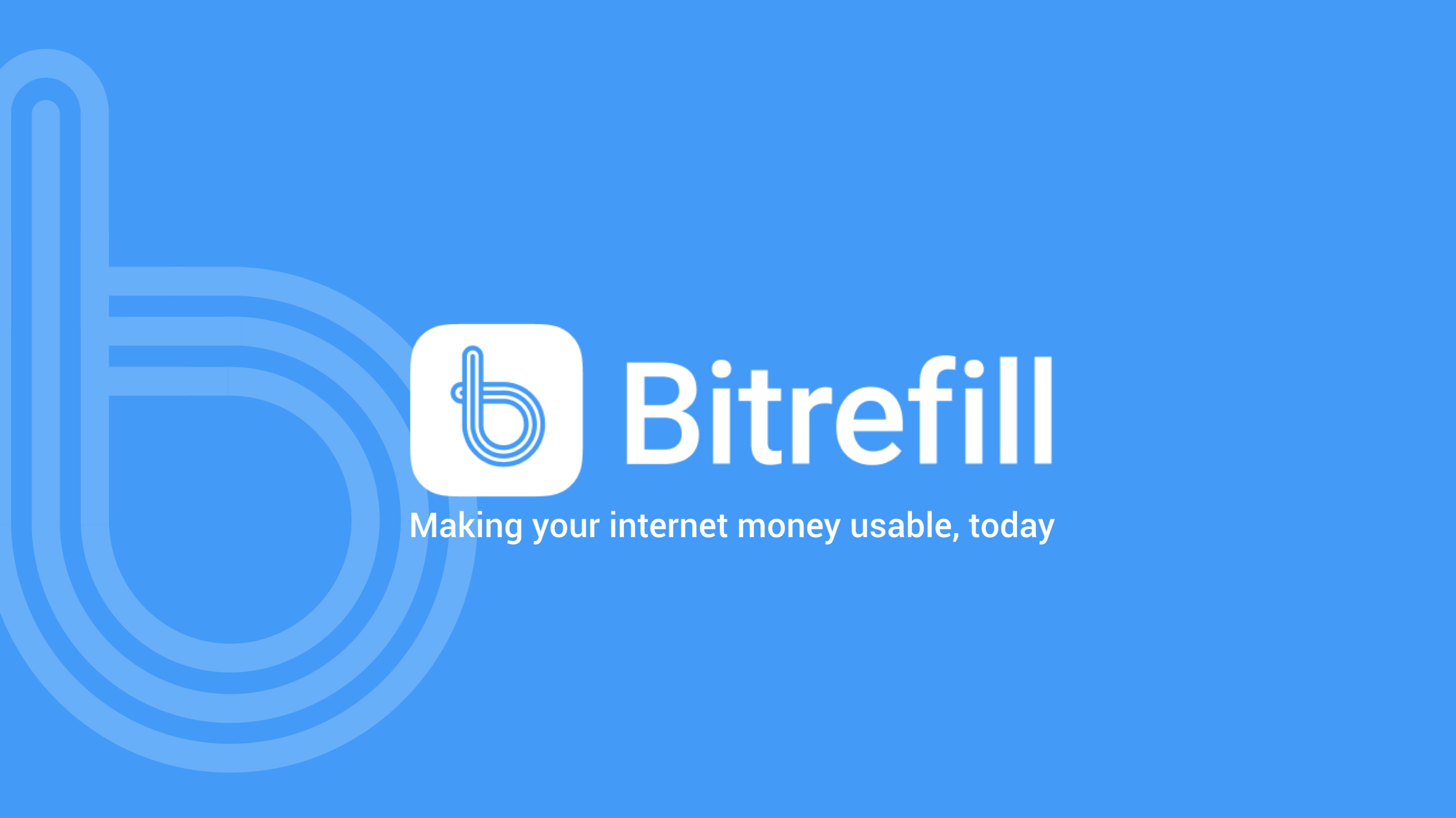 Bitrefill Live on BnkToTheFuture for Qualifying Investors