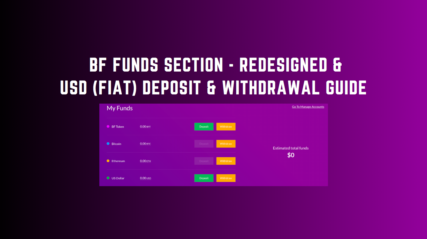 BF FUNDS (Redesigned) Overview | USD Deposit & Withdrawal Guide.